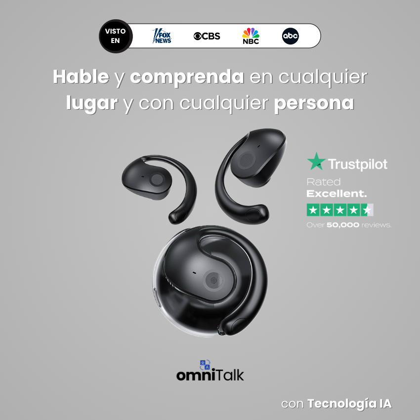 omniTalk™ - Auriculares Traductores TODO-en-1