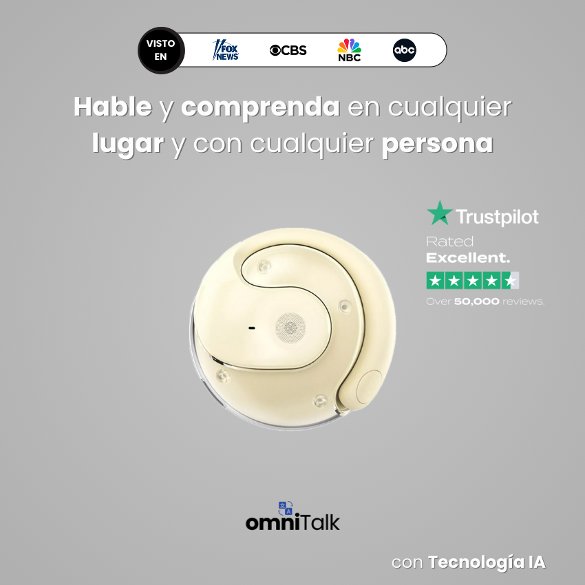 omniTalk™ - Auriculares Traductores TODO-en-1